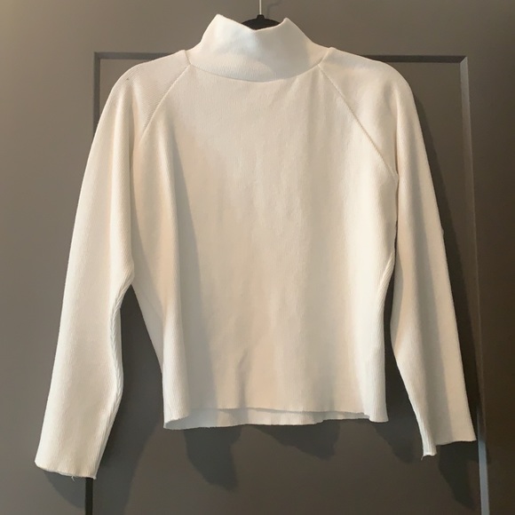 White Turtle Neck Sweater - Picture 5 of 5